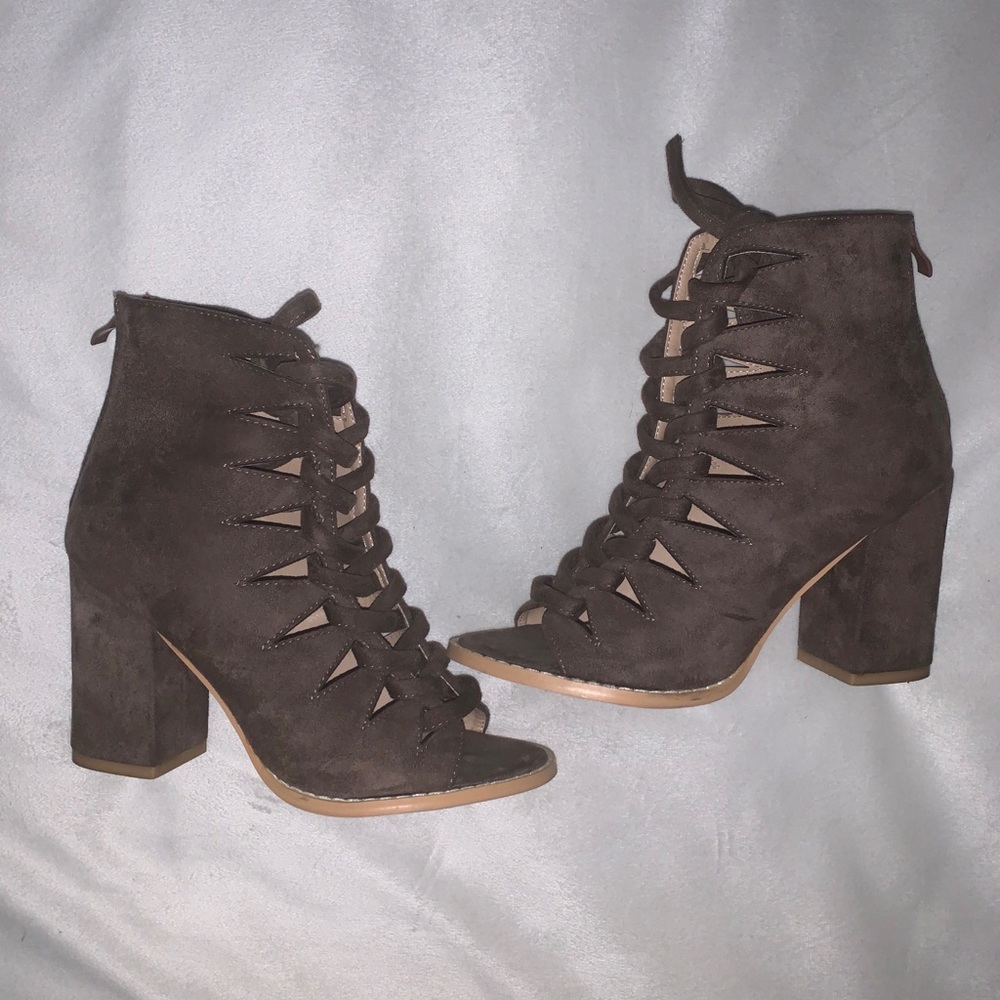 Brown heels